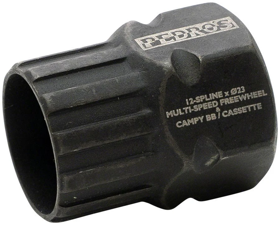Pedros Freewheel Socket - Multi-Speed 12-Spline x 23mm