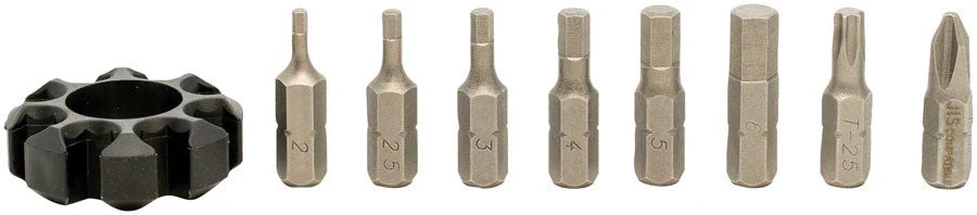 Pedros Multi-Torque Bit Set - 8 Piece - Image 2
