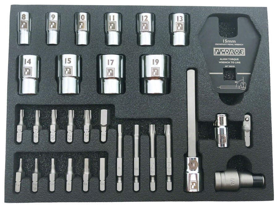Pedros Pro Bit and Socket Set - 31 Piece - Image 2