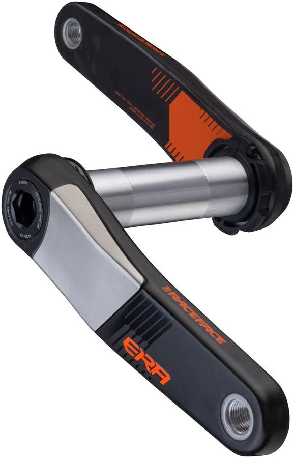 RaceFace ERA Carbon Crankset - 175mm Length - CINCH Interface - 136mm Spindle - Orange
