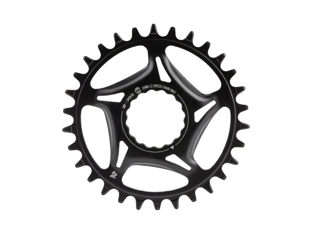 Race Face Narrow Wide Direct Mount CINCH Steel Chainring - for Shimano 12-Speed requires Hyperglide+ compatible chain - Black