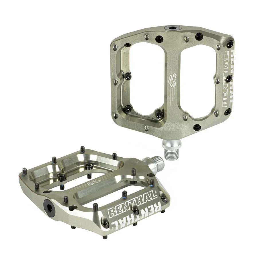 Renthal Revo-F Platform Pedals - Gold