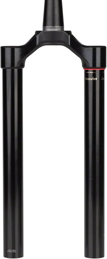 RockShox Fork CSU Assembly - Fits ZEB (A1+) - Debonair - 27.5/29" - 44mm Offset - Tapered Steerer - Anodized Black Crown - Image 2