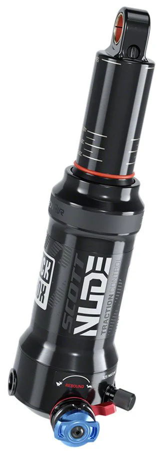 RockShox Deluxe Nude RLC3 Rear Shock - 205x65mm -DebonAir - 2 Tokens - #0 Sealhead - Medium Reb/Comp 430lb L/O Force - Trunnion / Std - B1