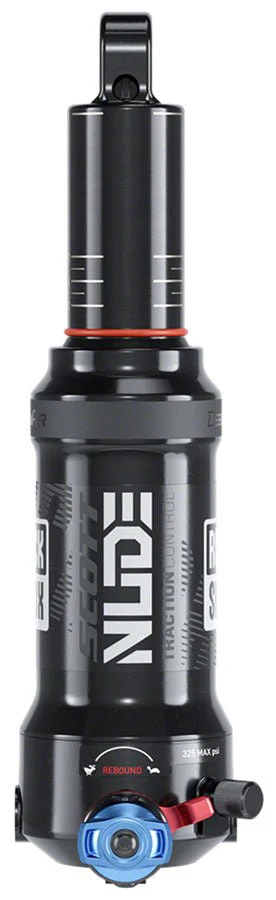 RockShox Deluxe Nude RLC3 Rear Shock - 205x65mm -DebonAir - 2 Tokens - #0 Sealhead - Medium Reb/Comp 430lb L/O Force - Trunnion / Std - B1 - Image 2