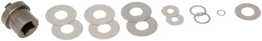 RockShox Fork Damper Tune Assembly - Includes Shims for Compression & Rebound Configs, Piston Tool - Charger 3.1 - Pike C1+, Lyrik D1+, Zeb A1+, Boxxer D1+