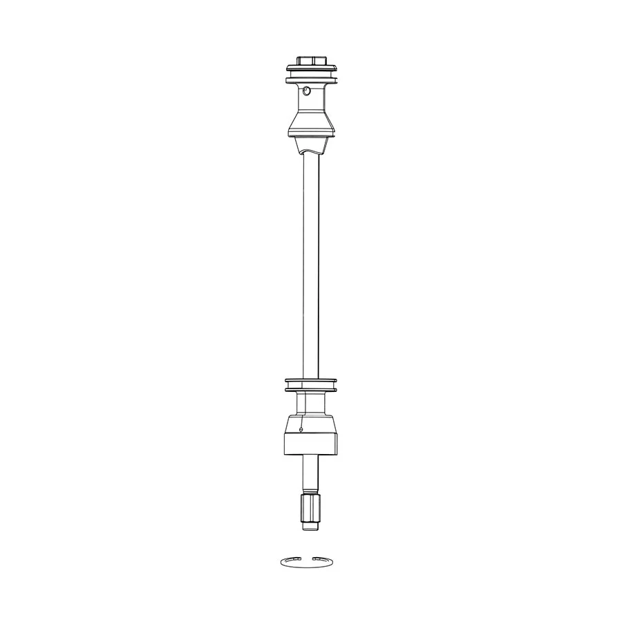 RockShox Domain Air Shaft Assembly B1 - 180mm