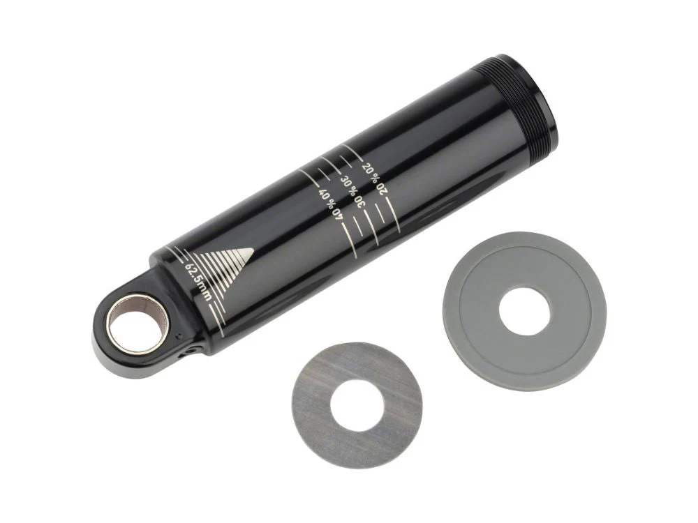 RockShox Rear Shock Damper Body - Super Deluxe C1+ (2023+) - Standard Eyelet - 62.5mm w/ Hydraulic Bottom Out