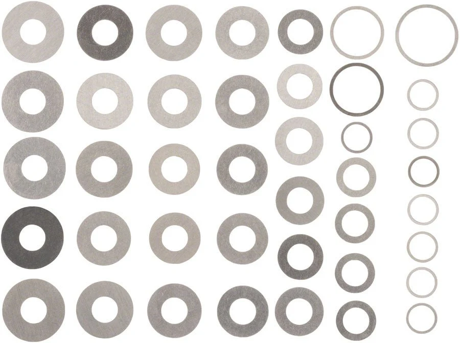 REAR SHOCK TUNE ASSEMBLY (INLCLUDES SHIMS FOR REBOUND TUNE CONFIGURATIONS) - SUPER DELUXE AIR C1, (2023+)