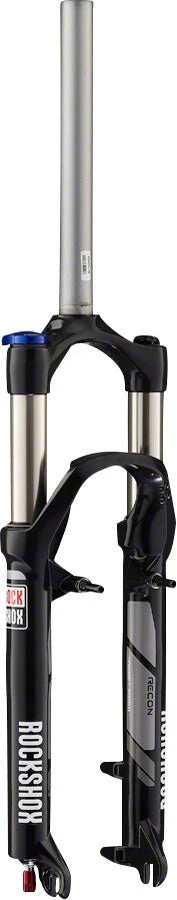 RockShox Recon Silver TK Suspension Fork - 26" - 100mm - 9x100mm - 40mm Offset - Gloss Black - C1