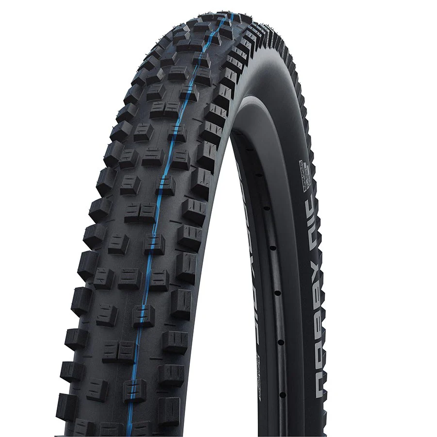 Schwalbe Nobby Nic Mountain Tire 29x2.35 Folding Tubeless Ready Addix Speedgrip Super Ground TL Easy 67TPI Black