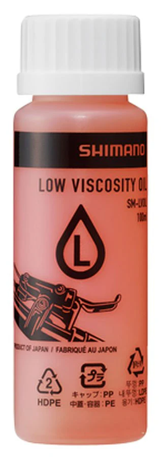 Shimano Low Viscosity Mineral Oil Disc Brake Fluid - 100 ml