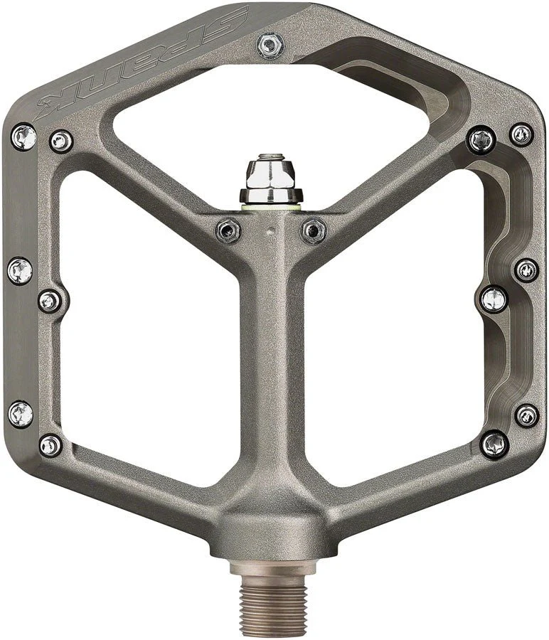 Spank Oozy Platform Pedals - Aluminum - Gun Metal - Image 2