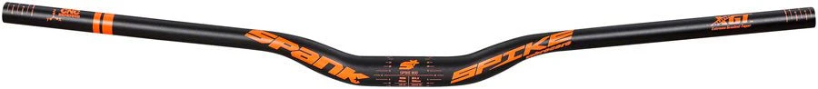 Spank Spike 800 Vibrocore Handlebar - 31.8mm Clamp 800mm 30mm Rise BLK/Orange