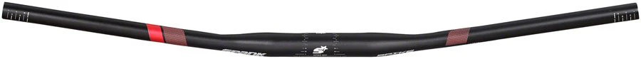 Spank Spike 800 Vibrocore Riser Handlebar: 31.8 800mm 30mm Rise Black/Red - Image 2