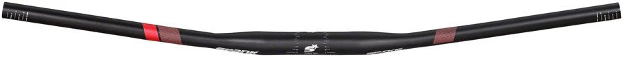 Spank Spike 800 Vibrocore Riser Handlebar: 31.8 800mm 50mm Rise Black/Red - Image 2