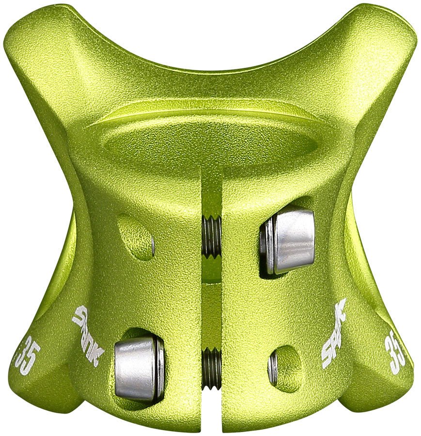 Spank Spike Race 2 Stem - 35mm Length - 31.8 Clamp - Green - Image 2