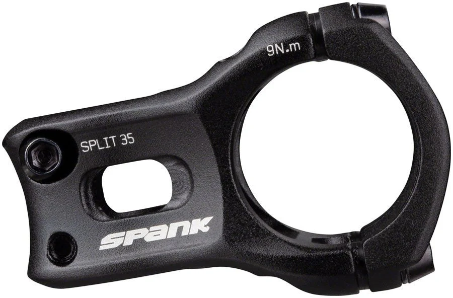 Spank Split 35 Stem - 35mm Length - 35mm Clamp - Black - Image 2