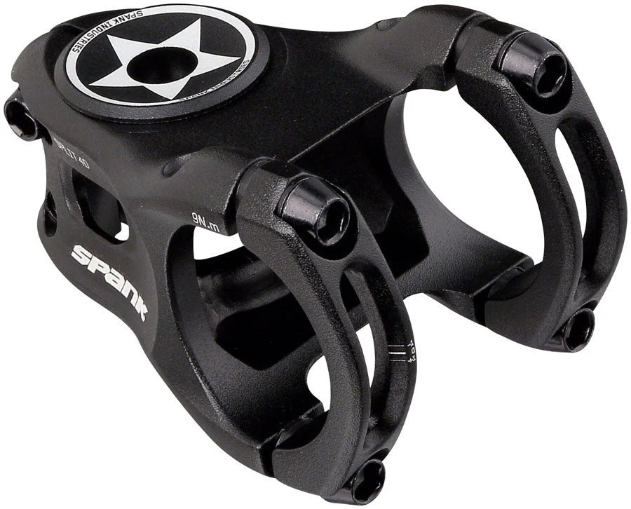 Spank Split 35 Stem - 40mm Length - 35mm Clamp - Black