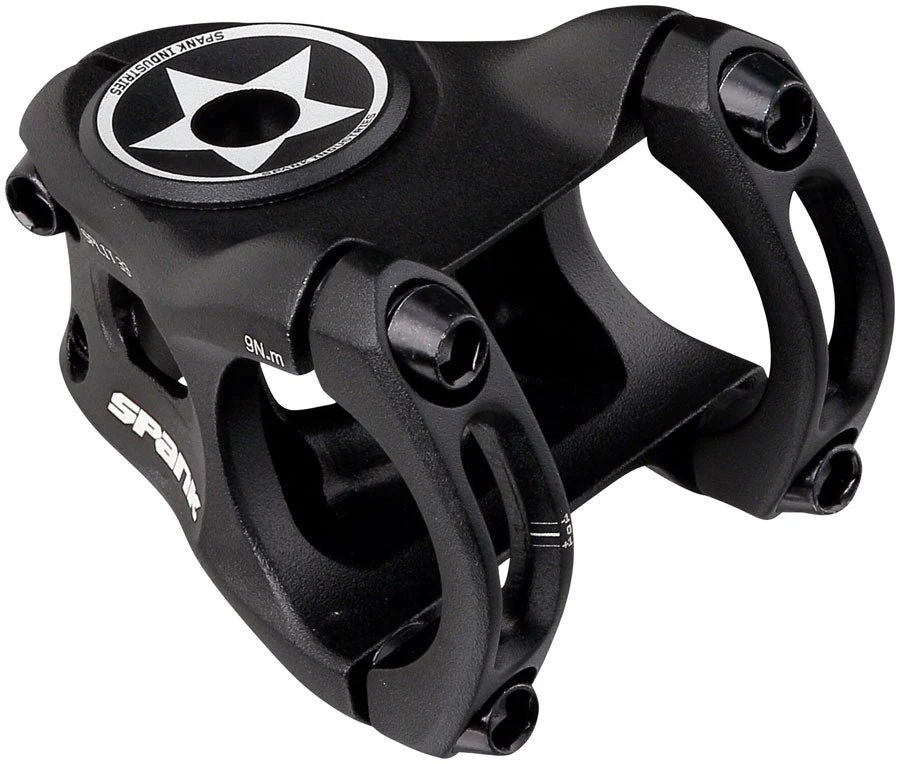 Spank Split Stem - 33mm Length - 31.8mm Clamp - Black