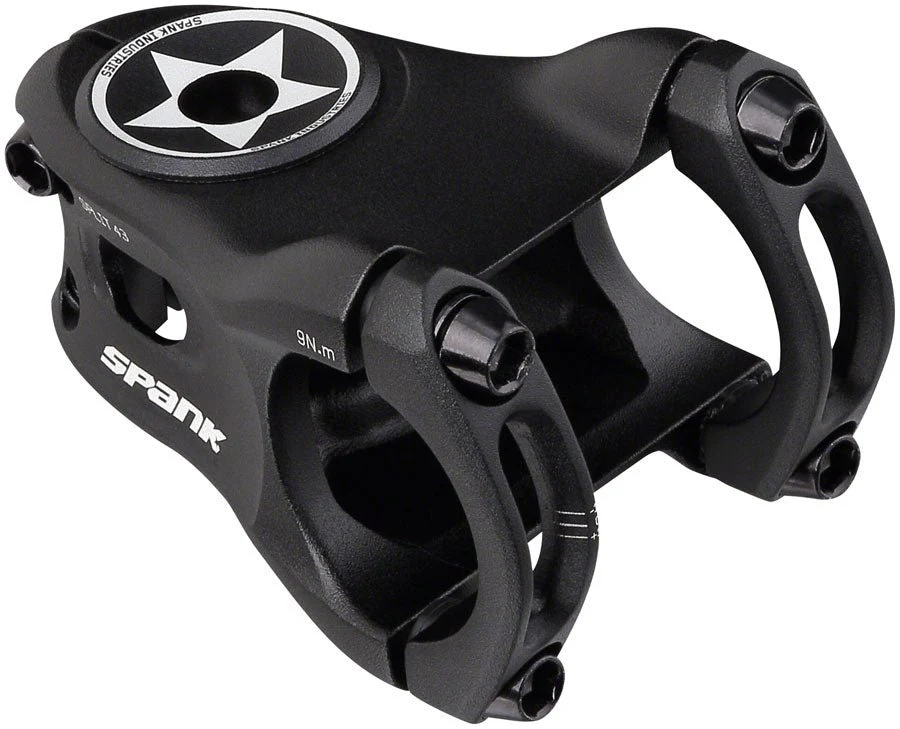 Spank Split Stem - 43mm Length - 31.8mm Clamp - Black