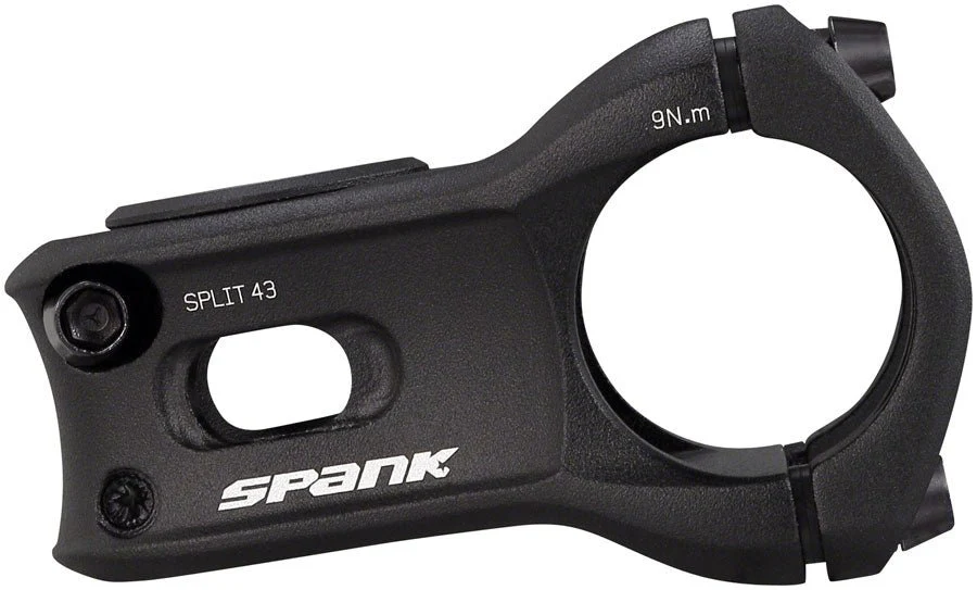 Spank Split Stem - 43mm Length - 31.8mm Clamp - Black - Image 2