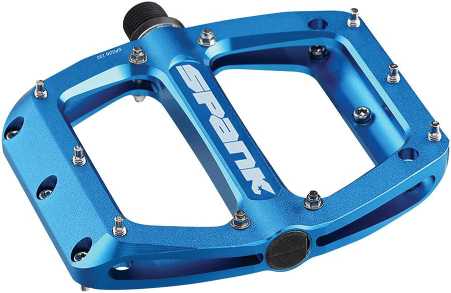 Spank Spoon 100 Platform Pedals - Blue