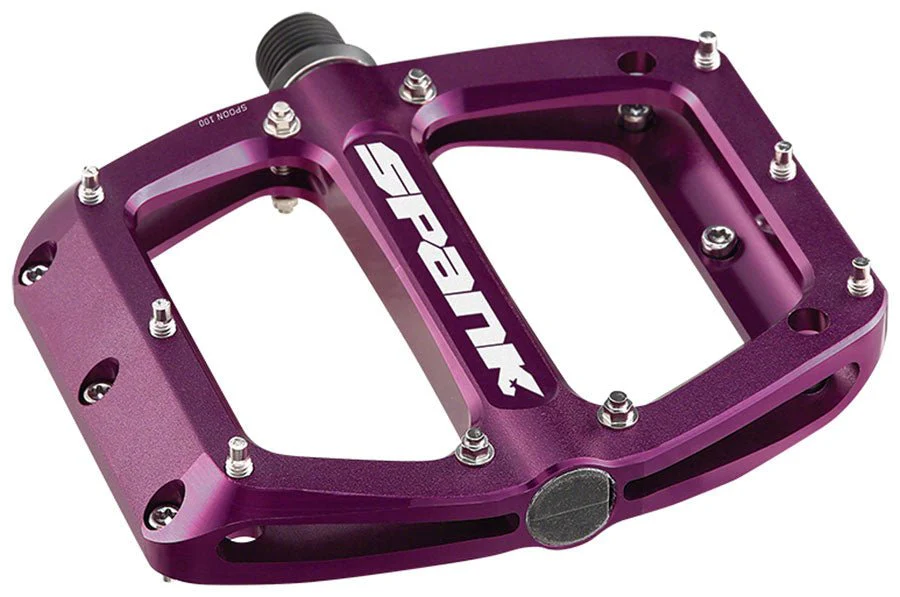 Spank Spoon 100 Platform Pedals - Purple