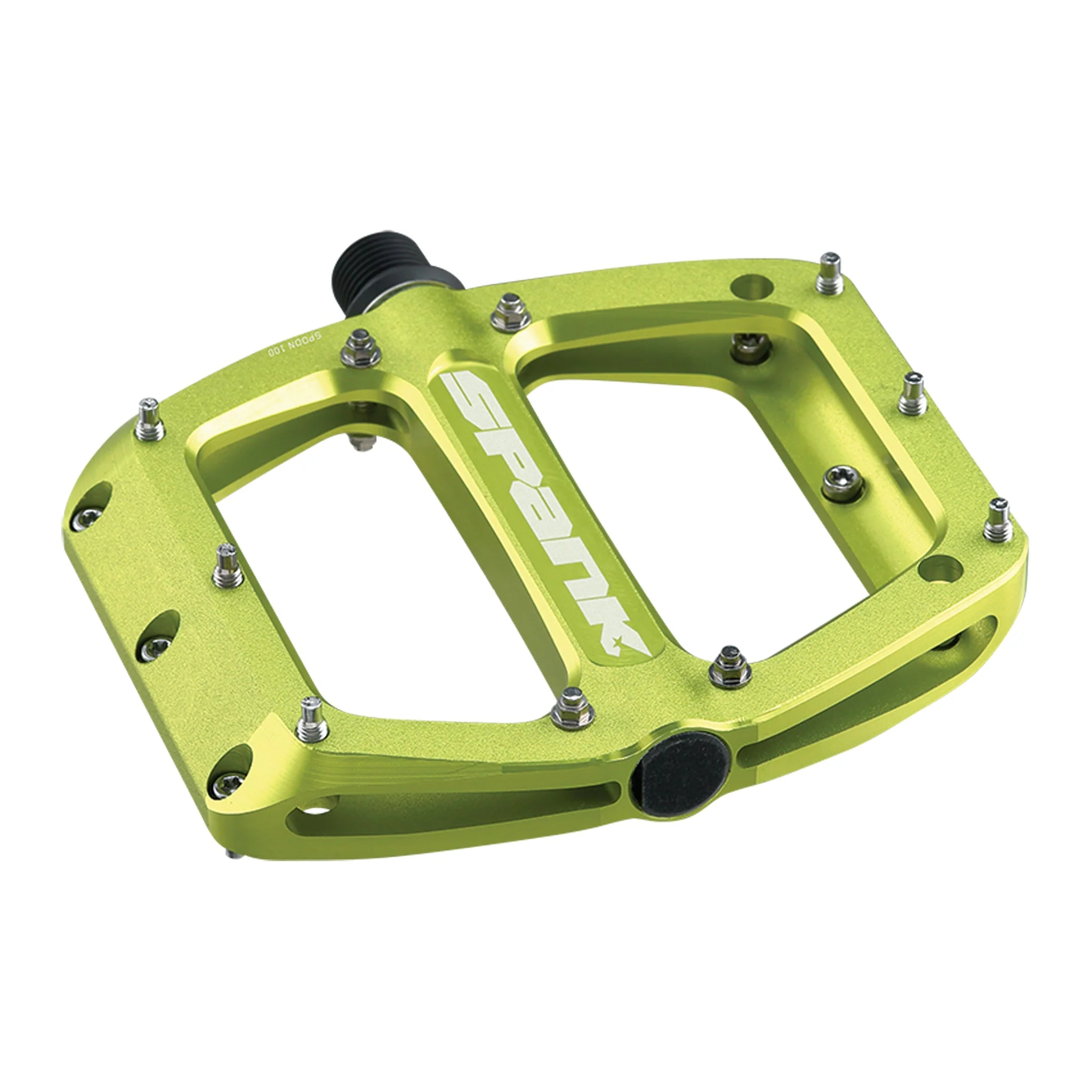 Spank Spoon 110 Platform Pedals - Green