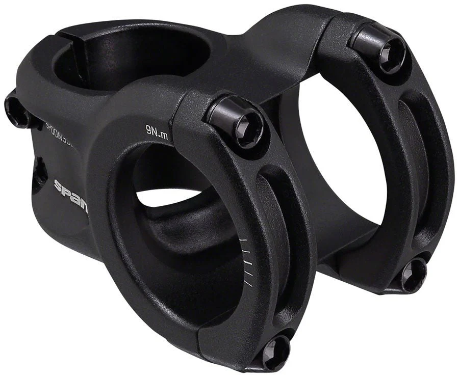 Spank Spoon 350 Stem - 35mm Length - 35mm Clamp - Black