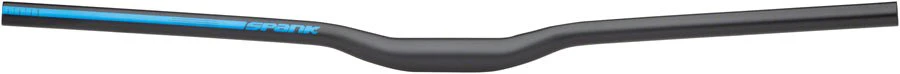 Spank Spoon 800 Handlebar - 31.8 x 800mm 20mm Rise Black/Blue - Image 2