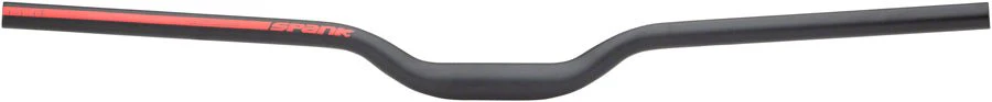 Spank Spoon 800 Handlebar - 31.8 x 800mm 40mm Rise Black/Red - Image 2