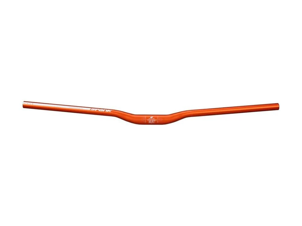 Spank Spoon 800 Handlebar - 31.8mm Clamp 20mm Rise Orange