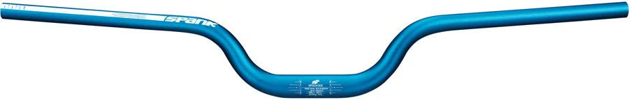Spank SPOON 800 SkyScraper Handlebar - 31.8mm Clamp 60mm Rise Blue