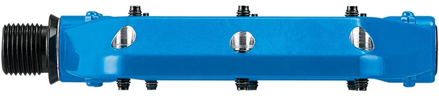 Spank Spoon DC Platform Pedals - Aluminum - 110mm Wide - Blue - Image 2
