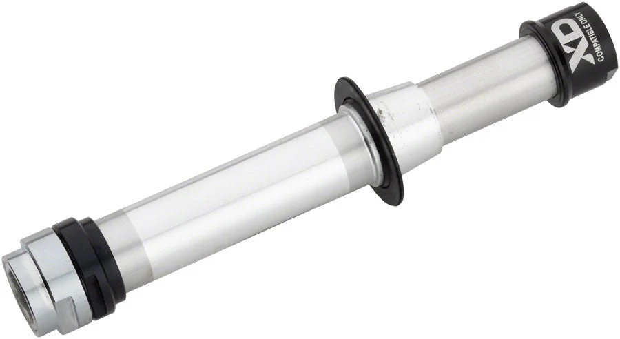 SRAM MTH 746 Complete Rear Axle Assembly Kit - Axle, Threaded Lock Nuts, End Caps - 135mm/142mm - for SRAM XD Driver Body