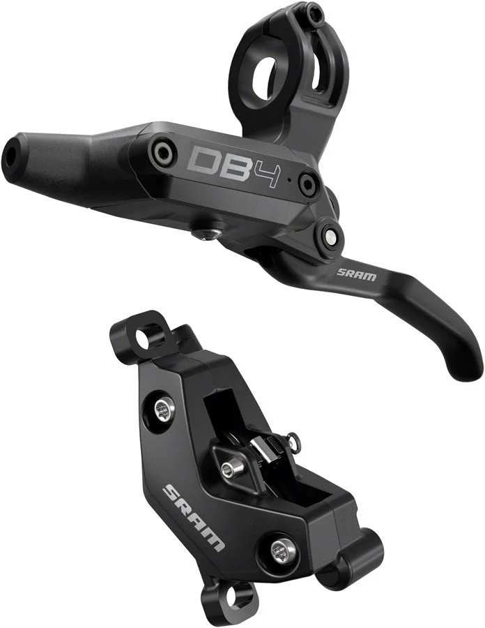 SRAM DB4 Disc Brake - Left Side Lever - Works as Front or Rear - 2000mm Hose 4-Piston - A1