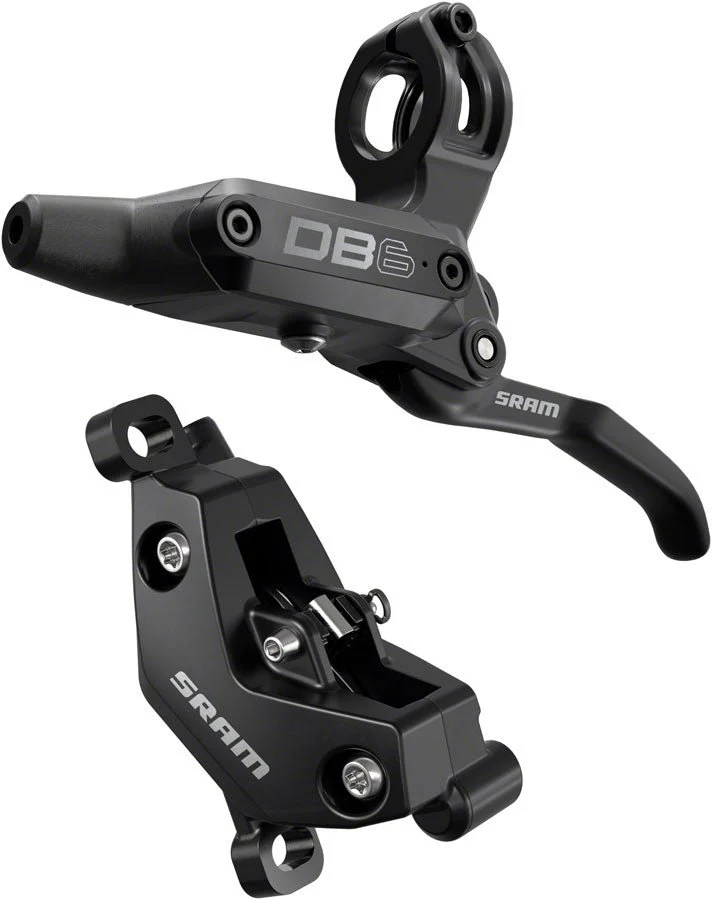 SRAM DB6 Disc Brake - Left Side Lever - Works as Front or Rear - 2000mm Hose - 4-Piston - A1