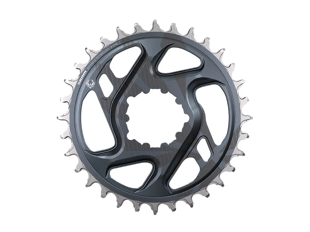 SRAM GX Eagle X-Sync 2 Chainring - 3 Bolt Direct Mount - Lunar Grey