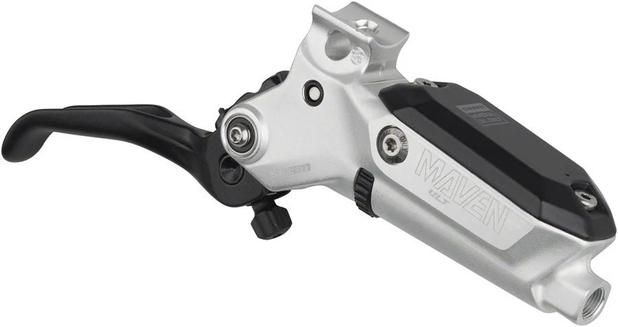 SRAM Maven Ultimate Disc Brake Lever Assembly - Aluminum Lever Blade Silver/BLK A1 - Image 2