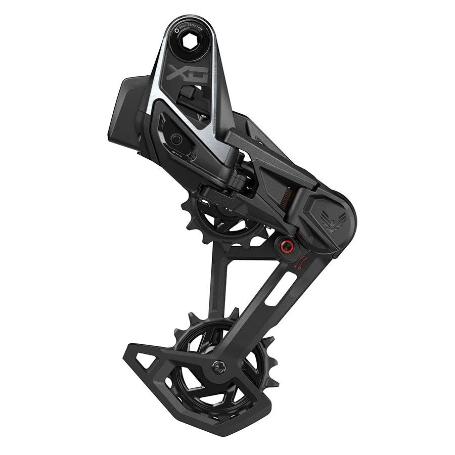 SRAM X0 Eagle T-Type AXS Rear Derailleur - 12-Speed, 52t Max, (Battery Not Included), UDH Hangerless, Aluminum Cage, Black/Silver