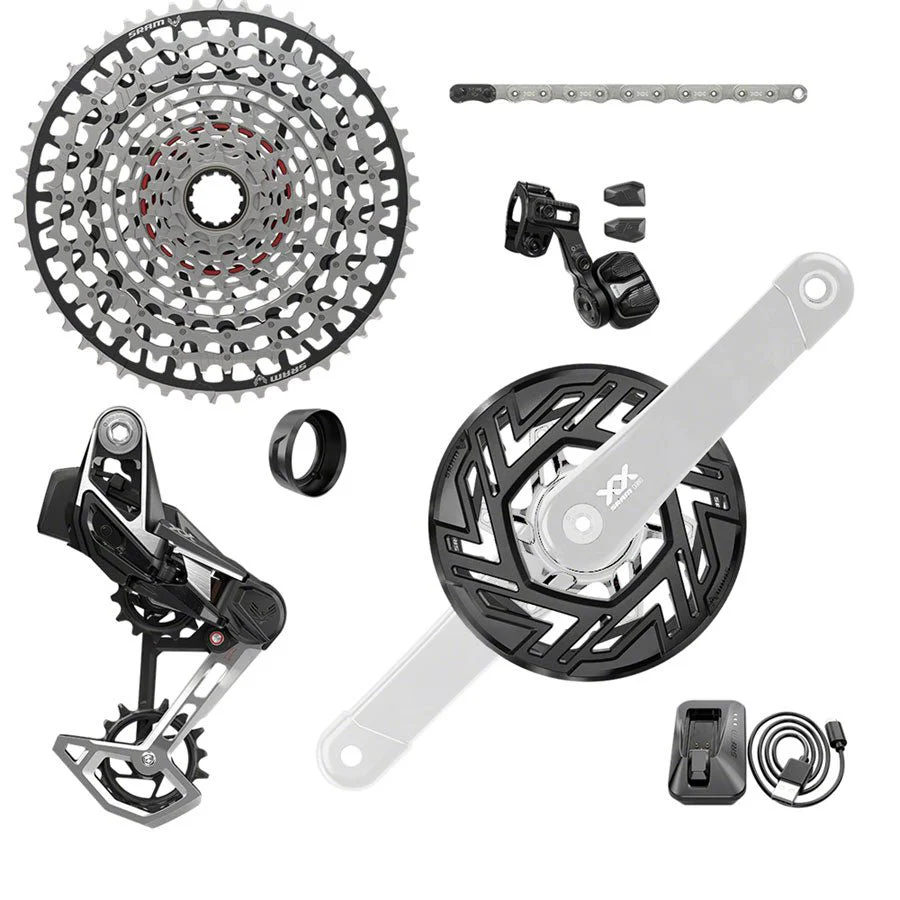 SRAM XX Eagle AXS T-Type Transmission Groupset - eMTB 104 BCD