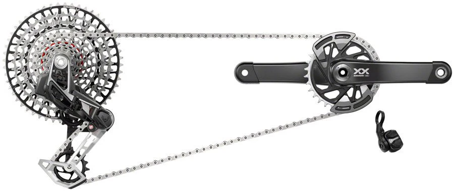 SRAM XX T-Type Eagle Groupset - 165mm