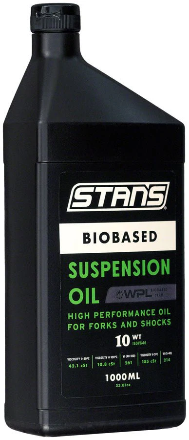 Stans Biobased Suspension Oil - 10WT 1L - Image 2