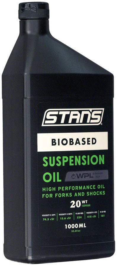 Stans Biobased Suspension Oil - 20WT 1L - Image 2