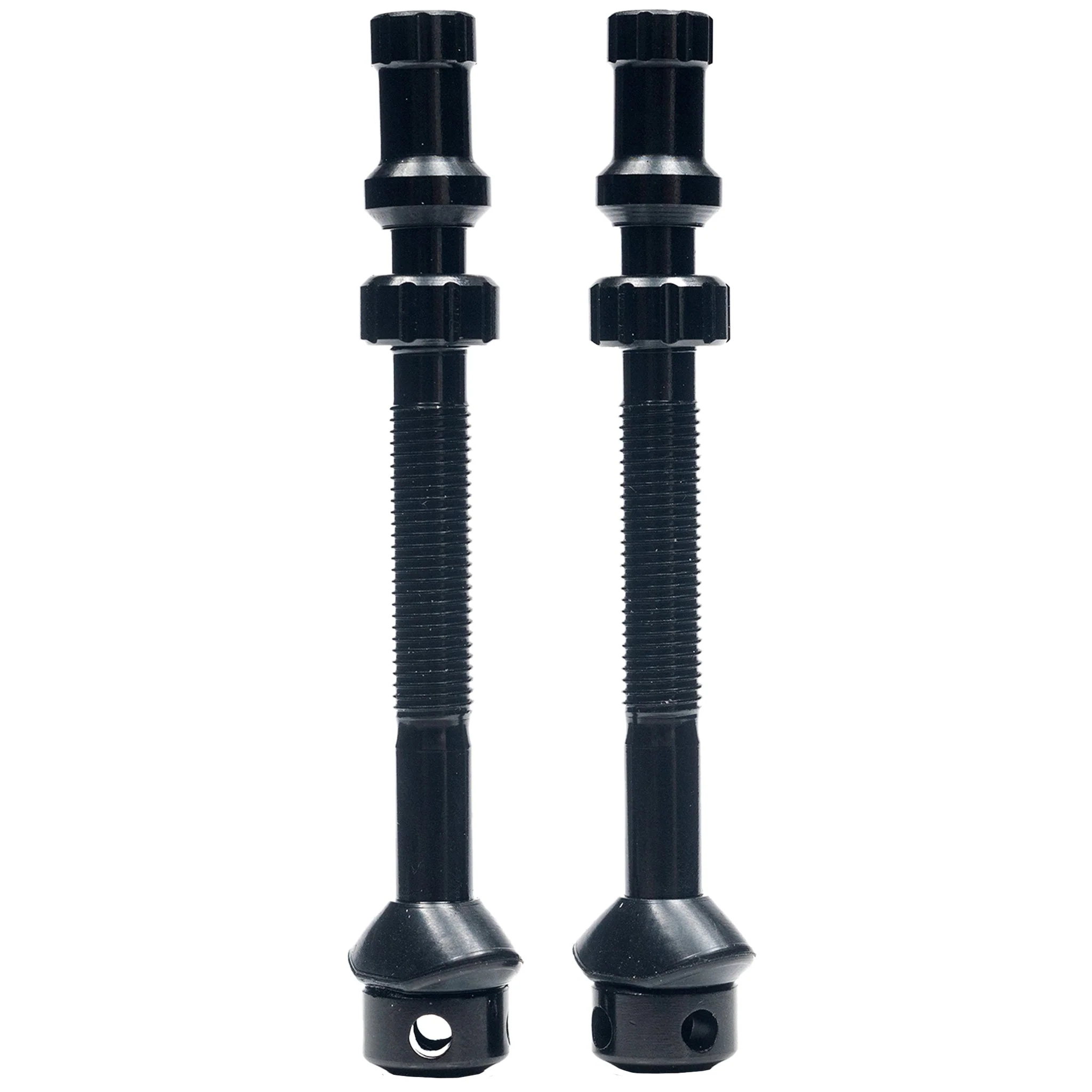 Stan's Universal+ Presta Valves - Tall (53mm) - Pair - Black