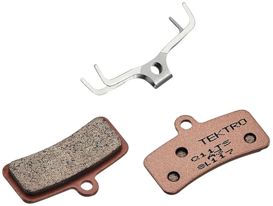Tektro Q11TS Disc Brake Pads - Steel Backed - Sintered Metallic