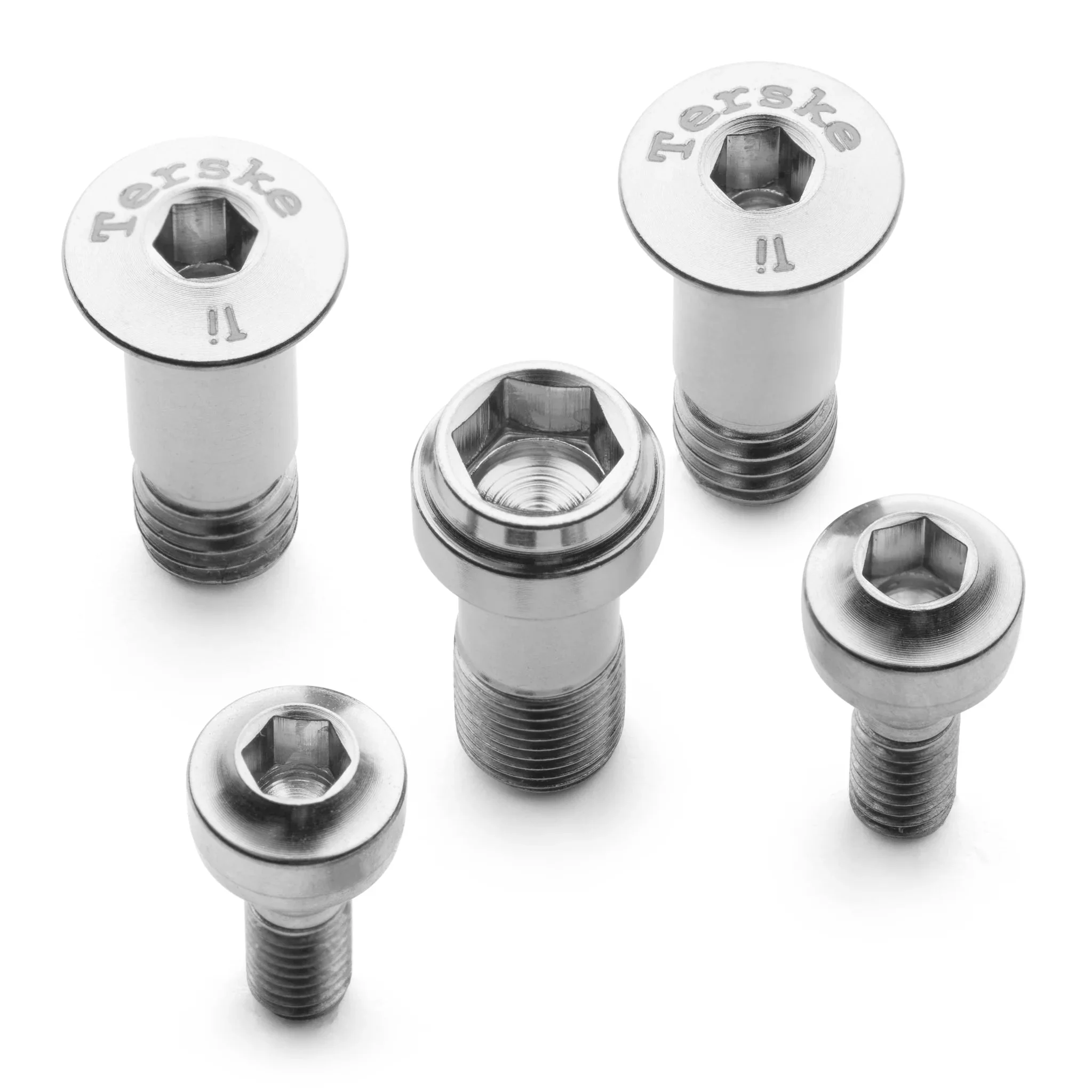 Terske Bolt Kit Rear Derailleur Transmission G Natural Ti