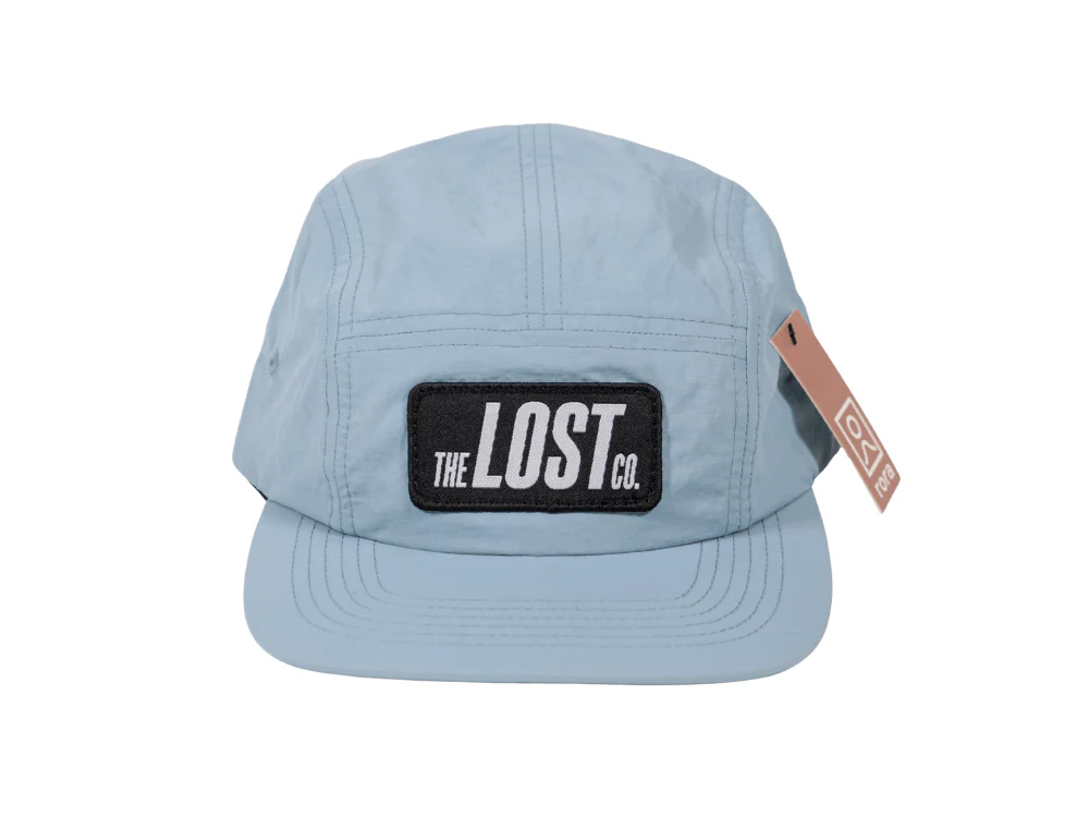 The Lost Co Logo Patch Camp Hat - Slate