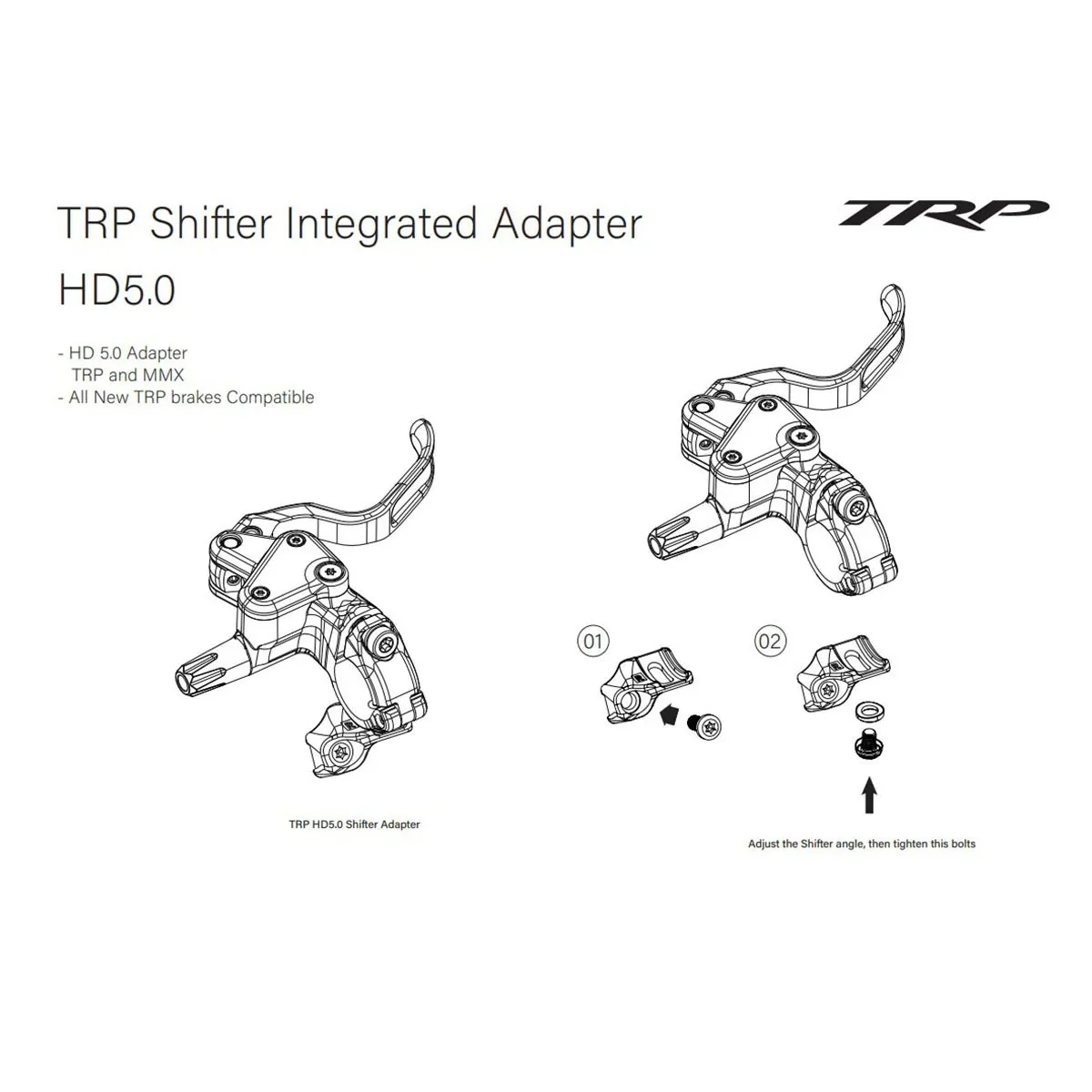 TRP HD5.0 Integrated Adapter for EVO PRO / EVO X - MMX - Left - Image 2